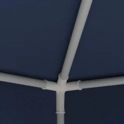 Tente de reception avec parois laterales 2,5x2,5 m Bleu 90 g/m^2