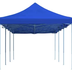 Tente de reception pliable 3x9 m Bleu