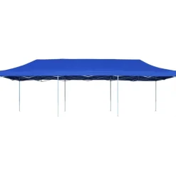 Tente de reception pliable 3x9 m Bleu