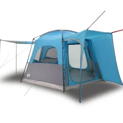 Tente de voiture 4 personnes bleu imperméable