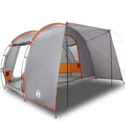 Tente de voiture 2 personnes gris et orange imperméable