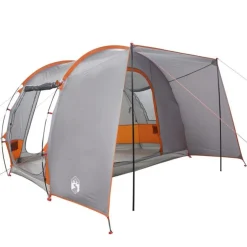 Tente de voiture 2 personnes gris et orange imperméable