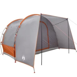 Tente de voiture 2 personnes gris et orange imperméable