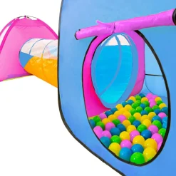 Tente enfant, Tente Igloo et Tunnel, 200 Balles et Sac