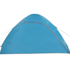 Tente familiale à dôme 6 personnes bleu imperméable