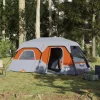 Tente familiale 9 personnes libération rapide imperméable