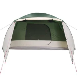 Tente familiale avec porche 6 personnes vert imperméable