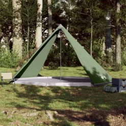 Tente familiale tipi 8 personnes vert imperméable