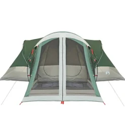 Tente familiale tipi 8 personnes vert imperméable