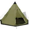 Tente pour 4 personnes Vert