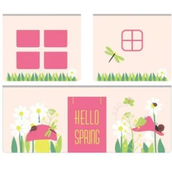 Tente Textile pour Lit Pino Spring Rose