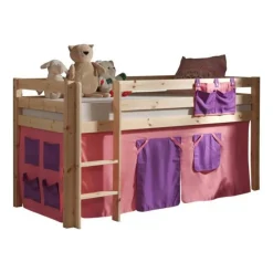 Tente Textile pour Lit Pino Rose Rose