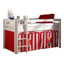 Tente Textile pour Lit Pino Cirque Rouge