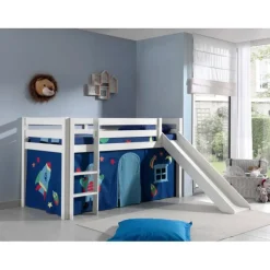 Tente Textile pour Lit Pino Astronaute II Bleu