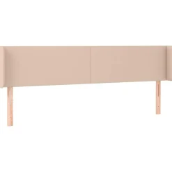 Tete de lit a LED Cappuccino 203x16x78/88 cm Similicuir