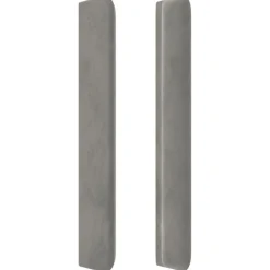 Tete de lit a LED Gris clair 203x16x118/128 cm Velours