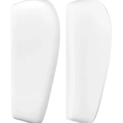 Tete de lit avec oreilles Blanc 183x23x78/88 cm Similicuir