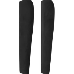 Tete de lit avec oreilles Noir 83x23x118/128 cm Velours