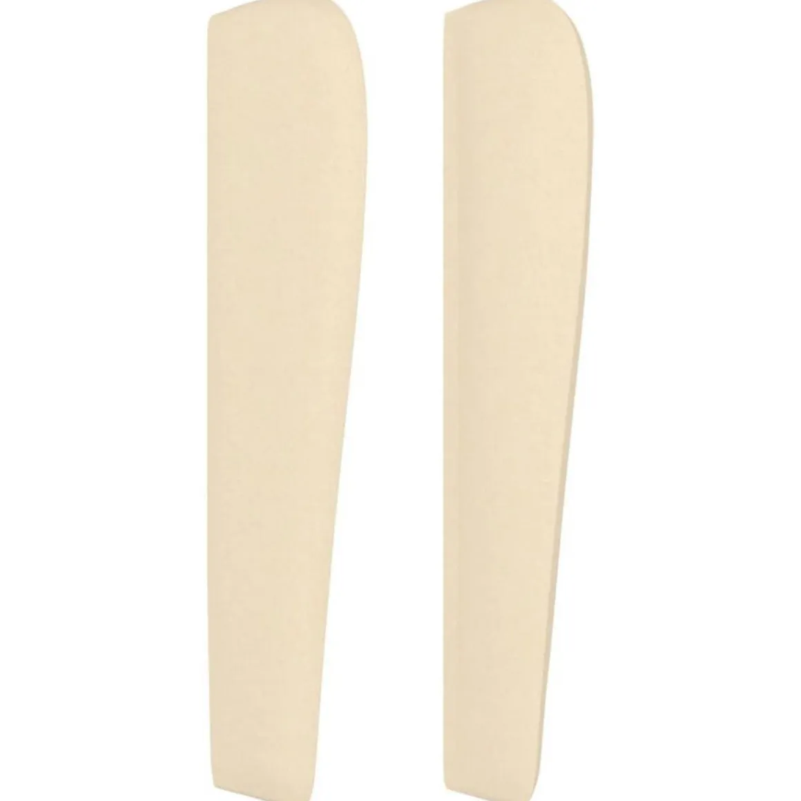 Tete de lit avec oreilles Creme 163x23x118/128 cm Tissu