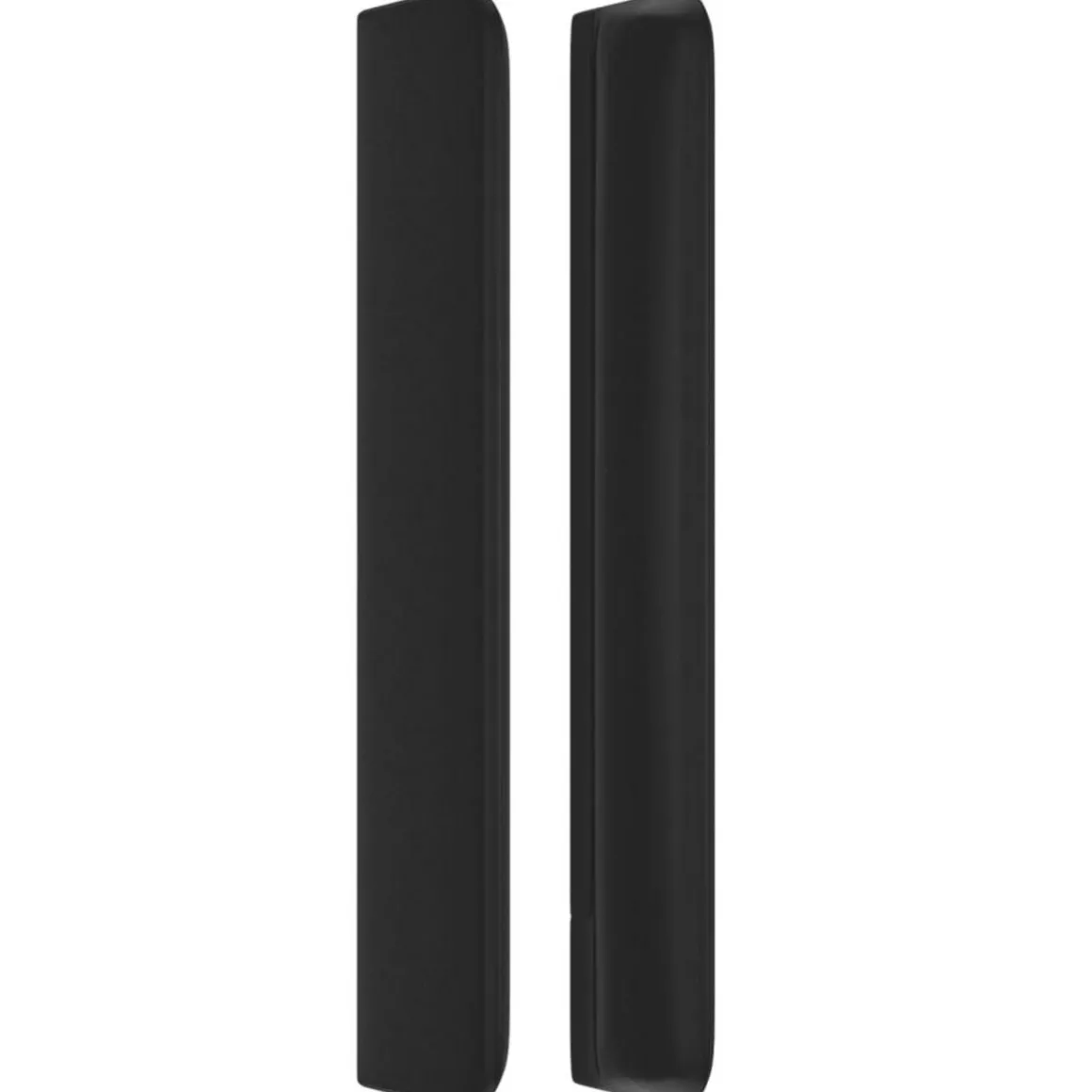 Tete de lit avec oreilles Noir 83x16x118/128 cm Similicuir