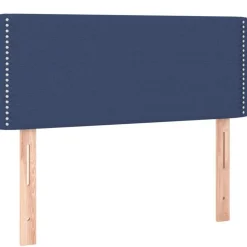 Tete de lit Bleu 80x5x78/88 cm Tissu