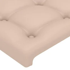 Tete de lit Cappuccino 90x5x78/88 cm Similicuir