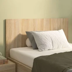 Tete de lit Chene sonoma 120x1,5x80 cm Bois d'ingenierie