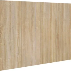 Tete de lit Chene sonoma 120x1,5x80 cm Bois d'ingenierie