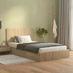 Tete de lit Chene sonoma 120x1,5x80 cm Bois d'ingenierie