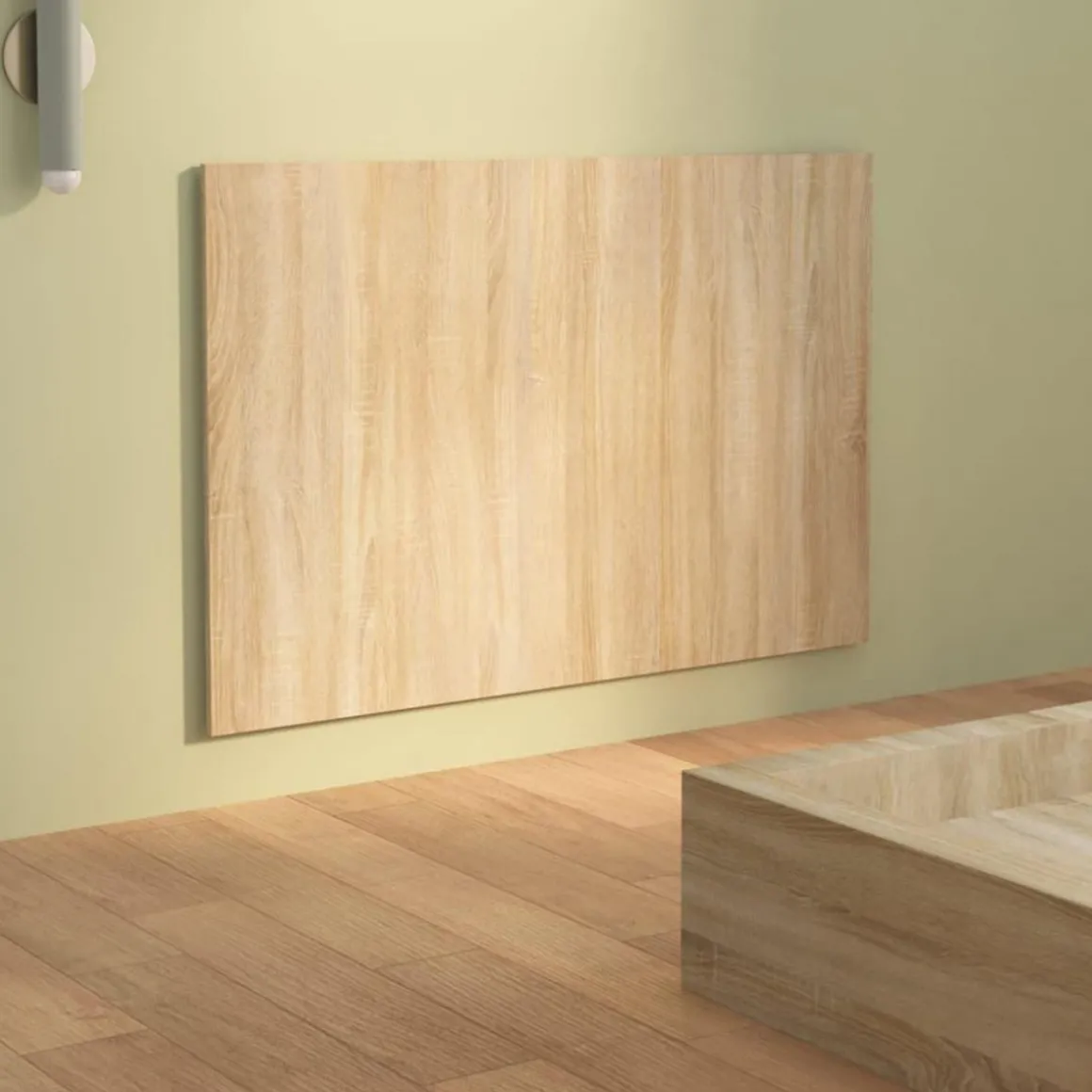 Tete de lit Chene sonoma 120x1,5x80 cm Bois d'ingenierie