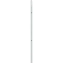 Tete de lit metal blanc 180 cm