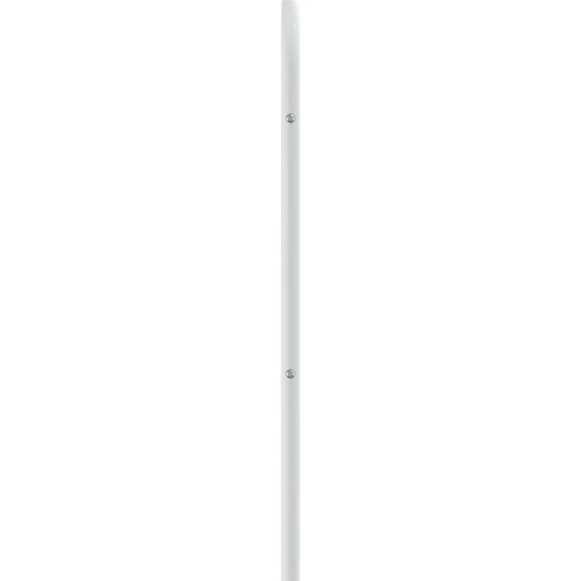 Tete de lit metal blanc 180 cm