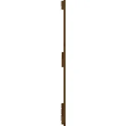 Tete de lit murale Marron miel 166x3x90 cm Bois massif de pin