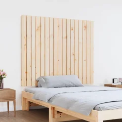 Tete de lit murale 108x3x90 cm Bois massif de pin