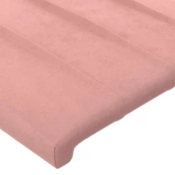 Tete de lit Rose 80x5x78/88 cm Velours