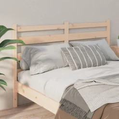 Tete de lit 146x4x100 cm Bois massif de pin