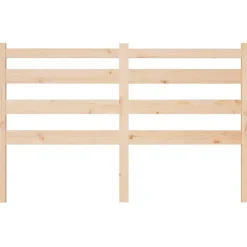 Tete de lit 146x4x100 cm Bois massif de pin