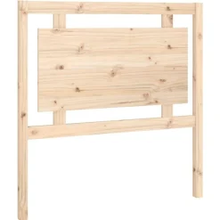 Tete de lit 95,5x4x100 cm Bois massif de pin