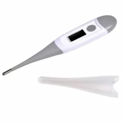 Thermomètre à Lecture Digitale Bébé 13cm Gris