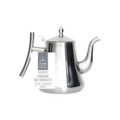 Théière Inox 125cl Argent