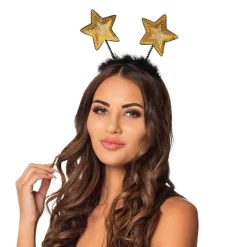 Tiare étoiles dorées - Nouvel an