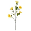 Tige Fleur Artificielle Hibiscus 119cm Jaune