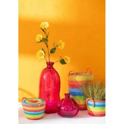 Tige Fleur Artificielle Hibiscus 119cm Jaune