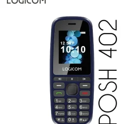 Téléphone portable Posh 402 Bleu 4G