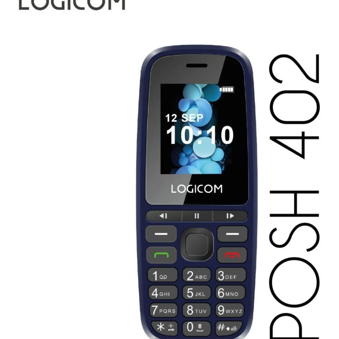 Téléphone portable Posh 402 Bleu 4G