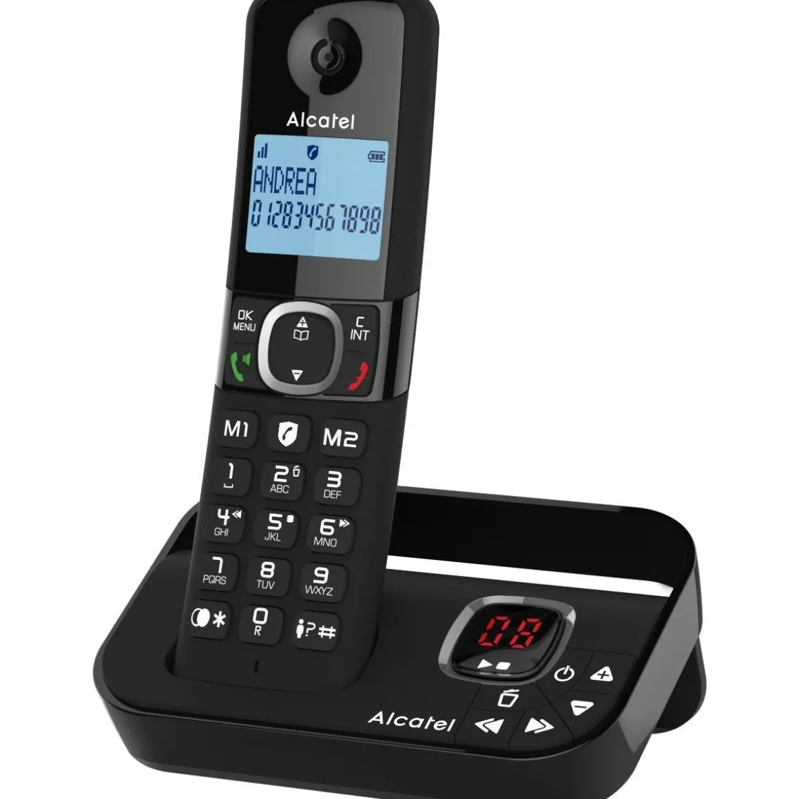 Téléphone sans fil F860 Voice Noir