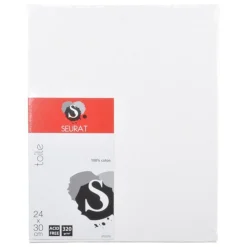 Toile à Peindre Munch 24x30cm Blanc