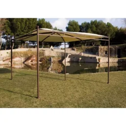 Toile universelle 400gr/m² pour tonnelle carrée 3.5x3.5m ILLUSION