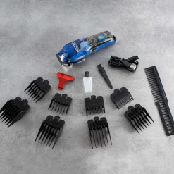 Tondeuse cheveux et barbe BLUE MOTION - Bleu