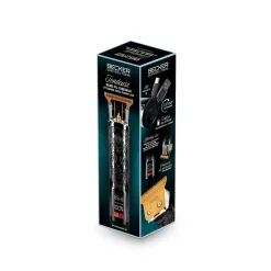 Tondeuse cheveux et barbe LION BLACK - Noir